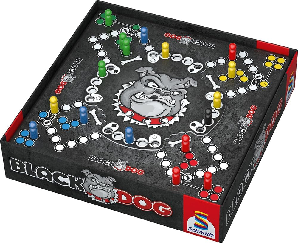 Schmidt Spiele 49323 Black DOG, joc de familie