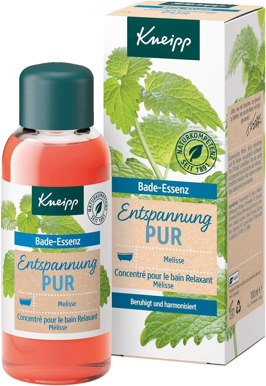 Kneipp Bade, Badeöl mit natürlichem ätherischem Öl der indischen Melisse und Zitronenmelissenextrakt, 100 ml Naty Shop Default Title