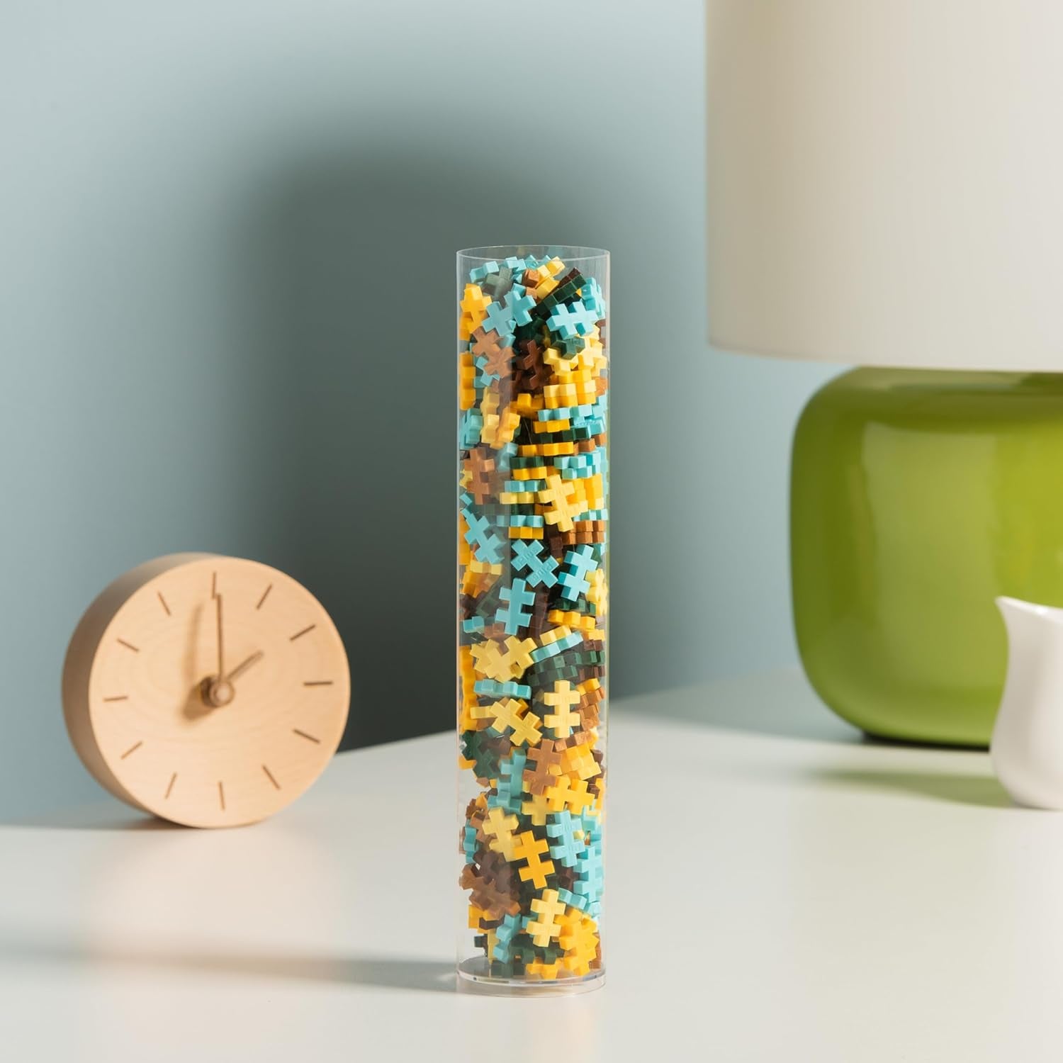 Plus-Plus 5163 Geniales Konstruktionsspielzeug, Sonnenblumen von Vincent Van Gogh, Inspired-Edition, Kreativ-Bausteine ​​​​Tube, 350 Teile, Sunflowers