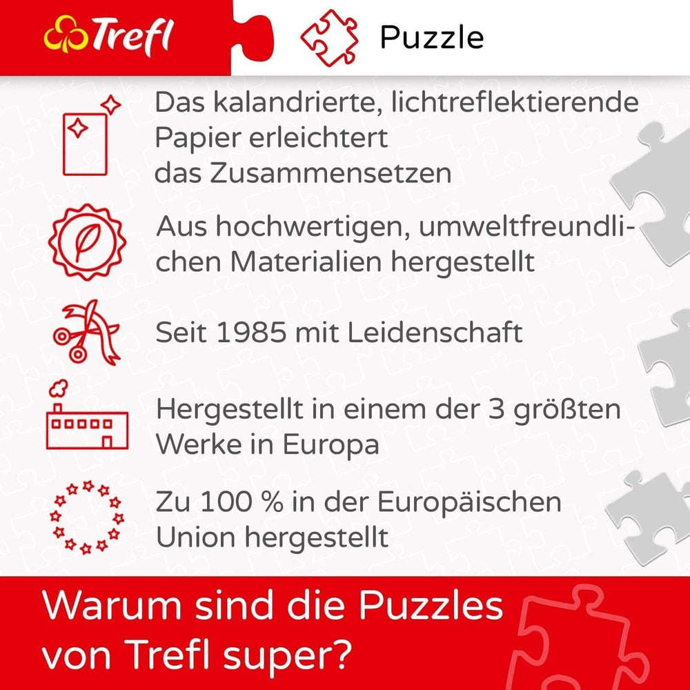 Trefl, Puzzle, Alpii vara, 2000 piese, Calitate premium, Pentru copii cu vârsta de peste 12 ani Puzzle Naty Shop