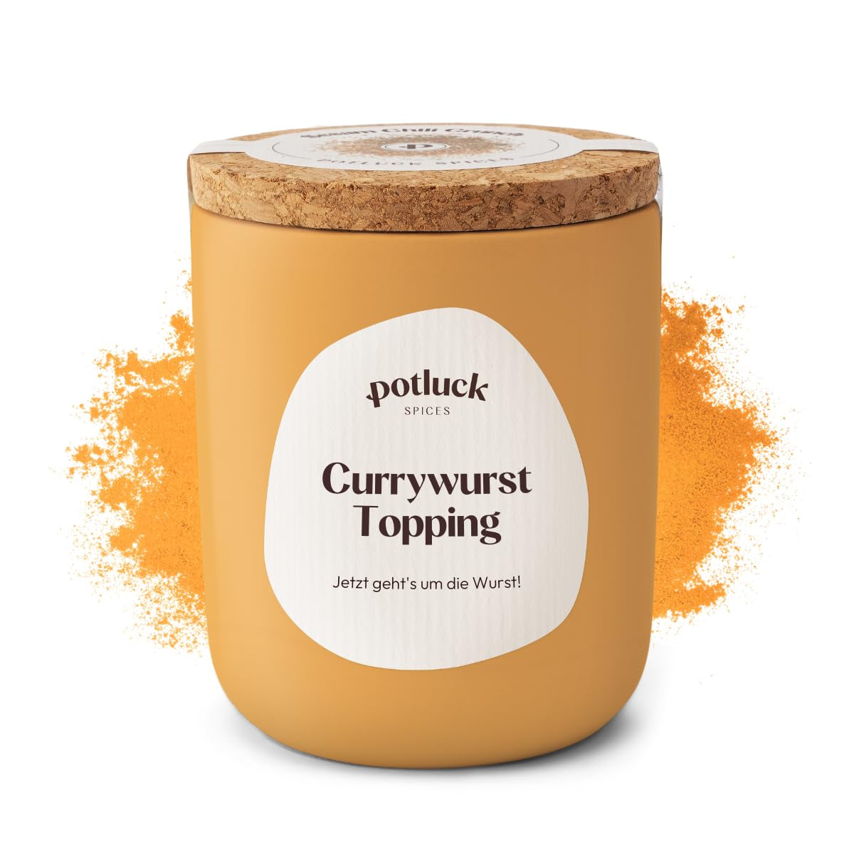 Potluck | Gewürzburger | Würzmischung im Keramiktopf | 100g | Vegan, glutenfrei und mit natürlichen Zutaten