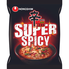 NONGSHIM – Instant Shin Red Spicy Nudeln – 6 x 120 g – Multipack