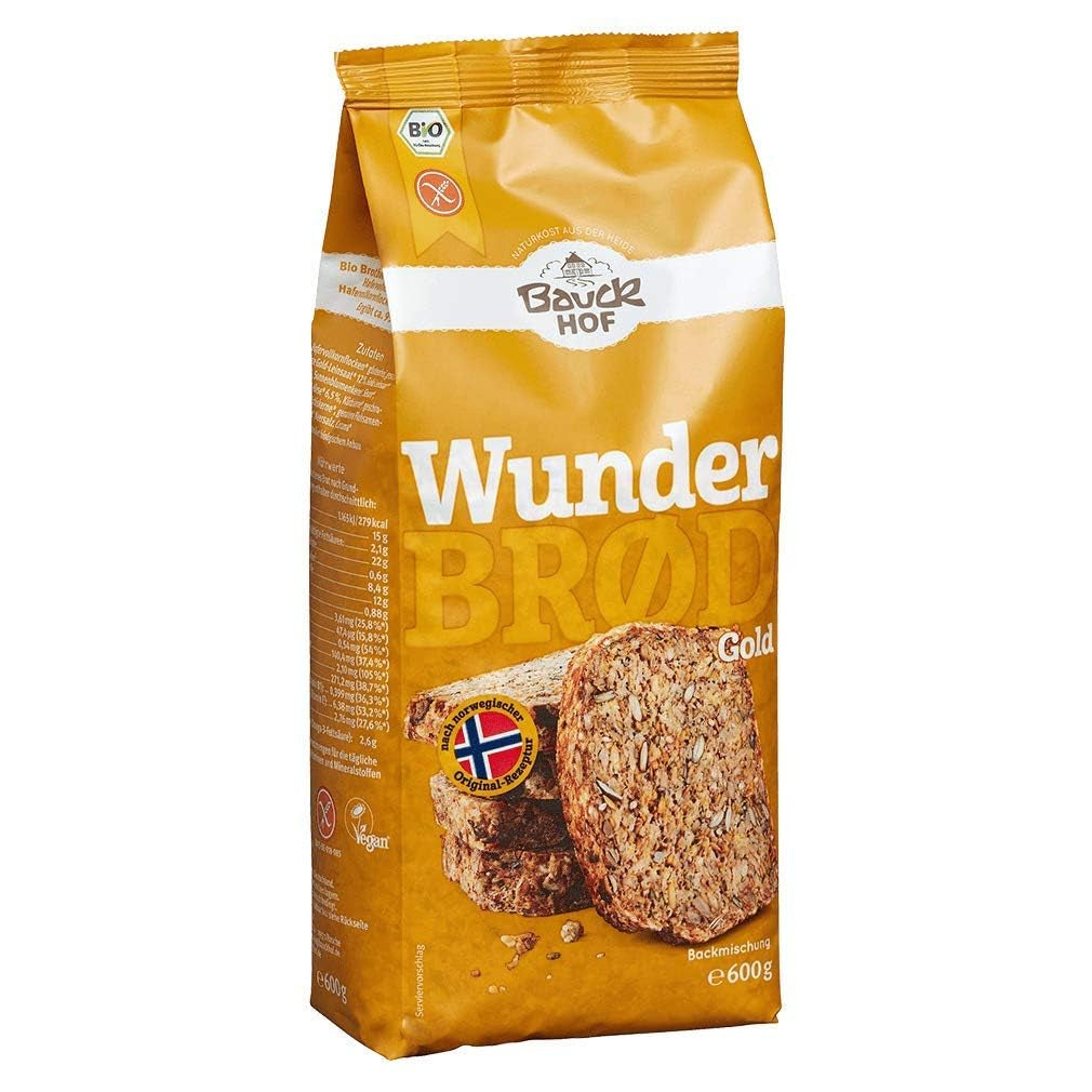 Wunderbrød Gold, 600 G Naty Shop 600 G (2Er Pack)