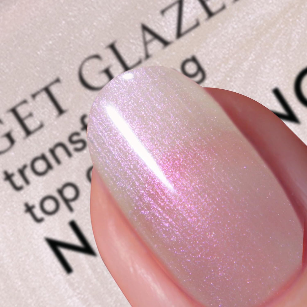 Nails Inc. Better On Top, erhält glasierten, glänzenden, glänzenden Nagellack, kein Splittern, langanhaltend, schnell trocknend, lufttrocknend, professionelle Maniküre und Pediküre, Finger- und Fußnägel, veganer Nagellack, 14 ml