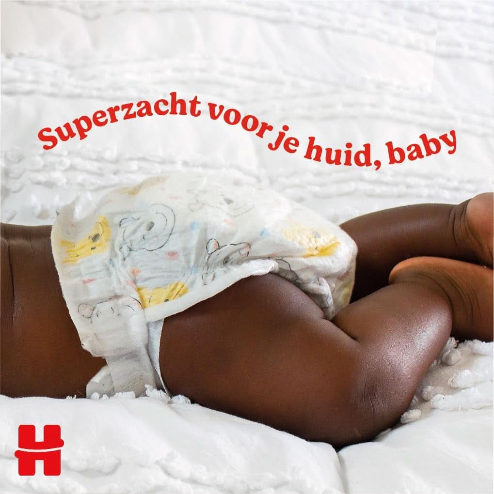 Huggies Extra Care Windeln, Größe 3 (4-9 kg), 96 Stück, Mutter und Kind Naty Shop
