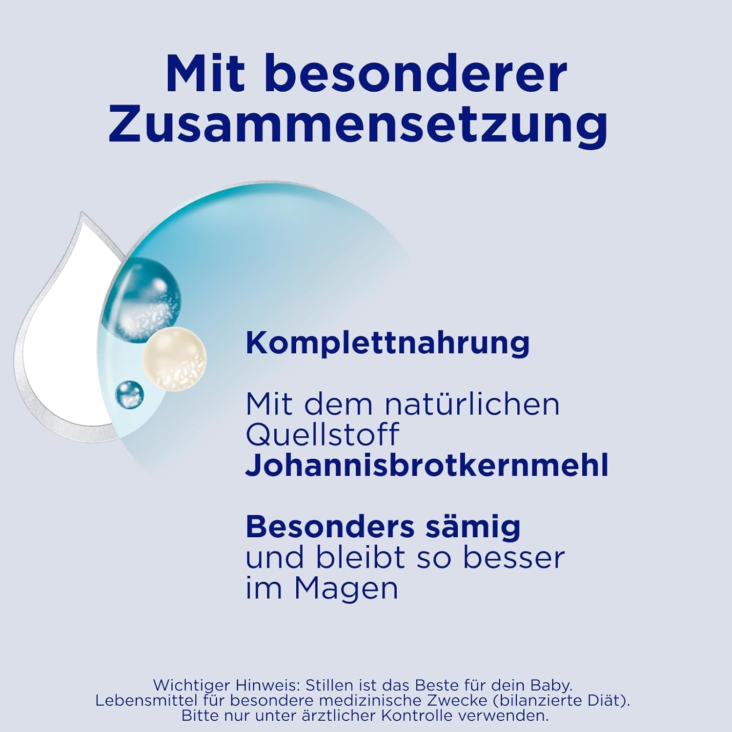 Aptamil Anti-Reflux – Komplette Formel von Geburt an, diätetische Behandlung, Erbrechen und Aufstoßen, Babynahrung, Milchpulver, 1 x 800 g
