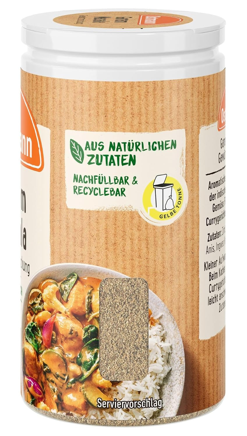 Ostmann Gewürze - Garam Masala Gewürzmischung | Nachfüllbare & recycelbare Verpackung | 30 g in der Streudose