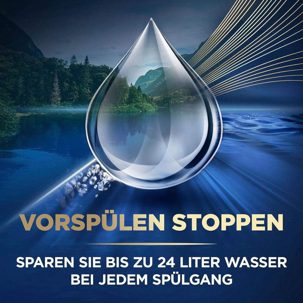 Finish Ultimate plus Infinity Shine Citrus Dishwasher Tabs – Tabs für die Spülmaschine, Intensivreinigung – 105 Kapseln, Zitrone Naty Shop