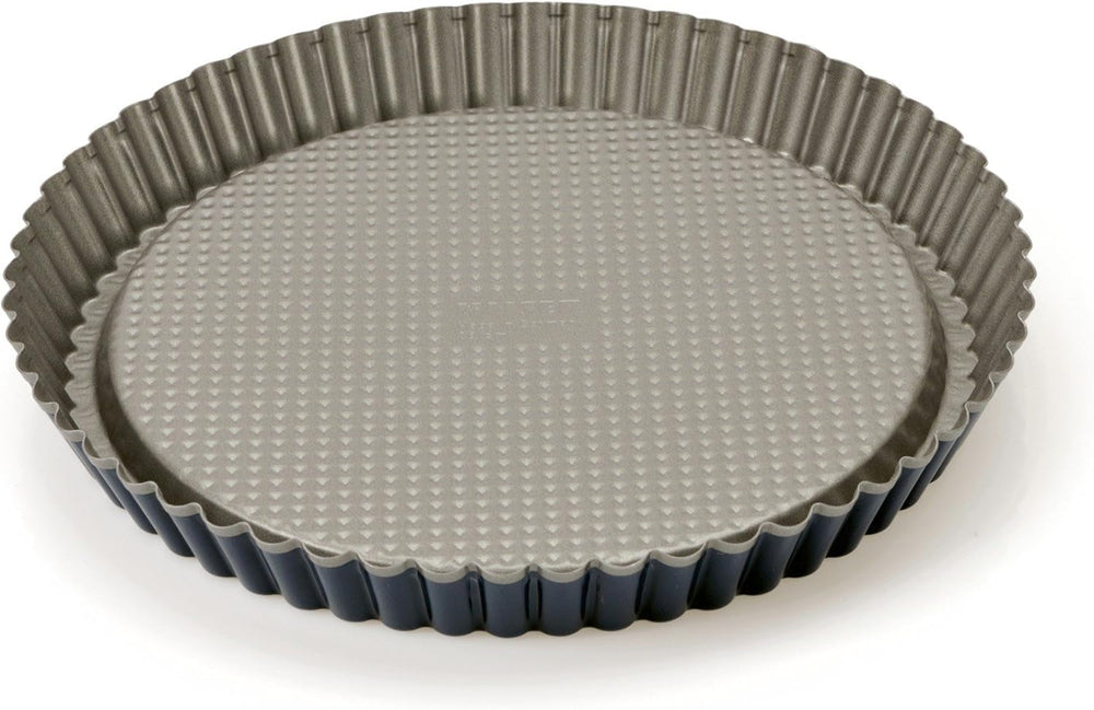 ORIGINAL KAISER Classic plus Obstbodenform 28 Cm, 28,4 X 28,4 X 3,5 Cm & Classic Mini Torteletts 6 Stück, Tartelette Förmchen 10 Cm, Tarteform Klein, Tortelettförmchen Antihaftbeschichte Backformen und Bleche Naty Shop Single Energy