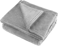 Teesa pătură fleece 200X220 Cm gri TSA8902-1 Paturi si Cuverturi Teesa