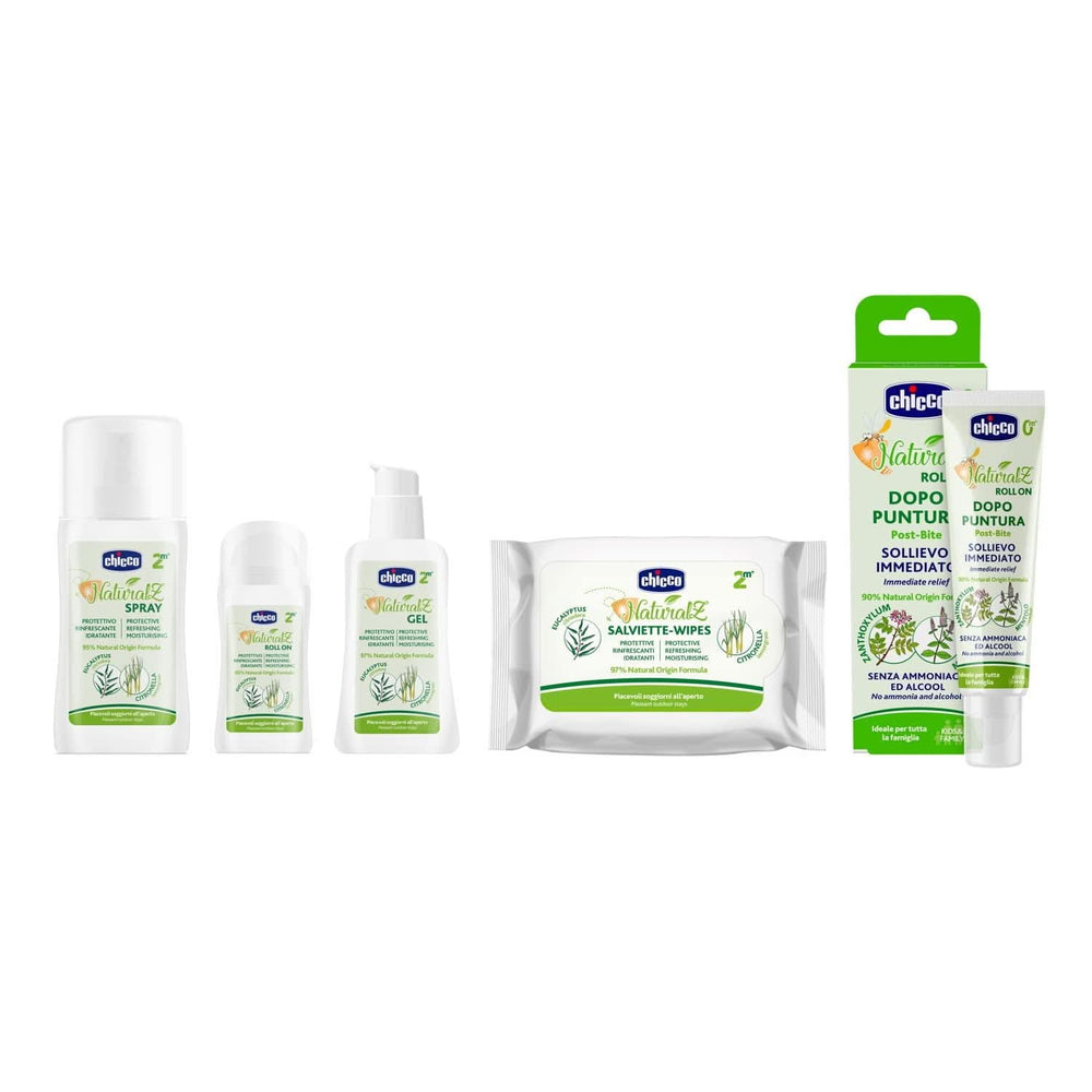 CHICCO Naturalz Reinigungstücher, 20 Stück Baby-Feuchttücher Naty Shop