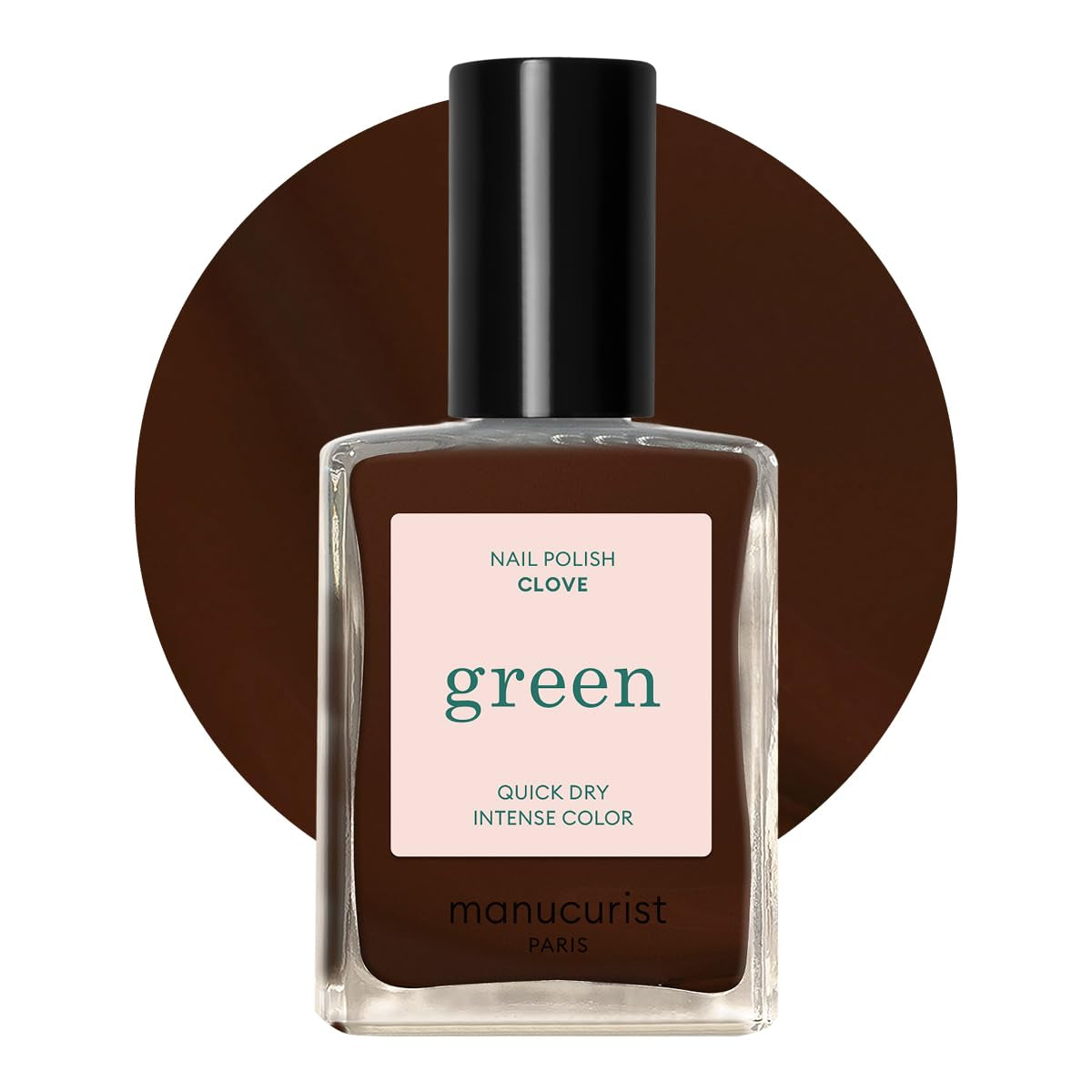 Manucurist Green – Rosy Beige Shell Beige Nagellack – Schnell trocknender Nagellack – DIY-Nägel – Vegan 12-Free – Pflanzenbasiert – Nagellack – Hergestellt in Frankreich