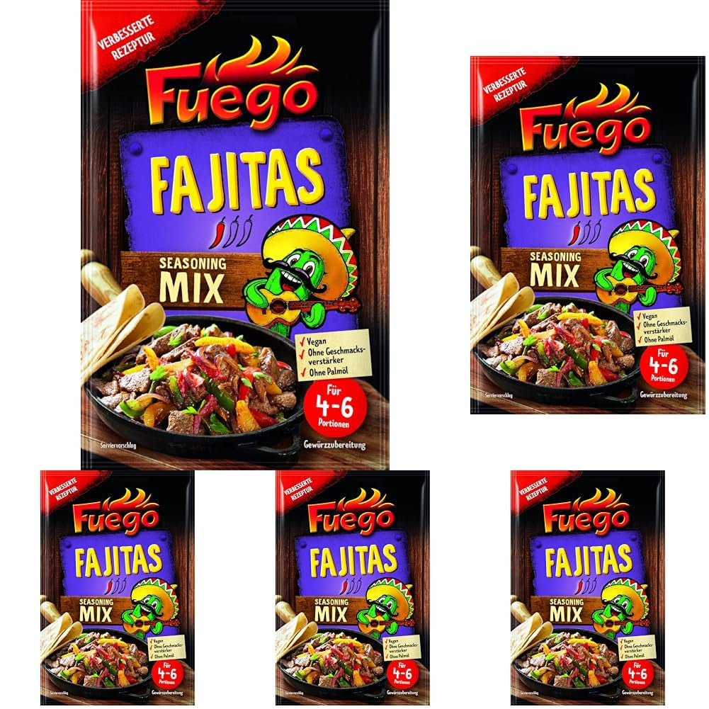 - Fajita-Gewürzmischung | 30 g im Beutel