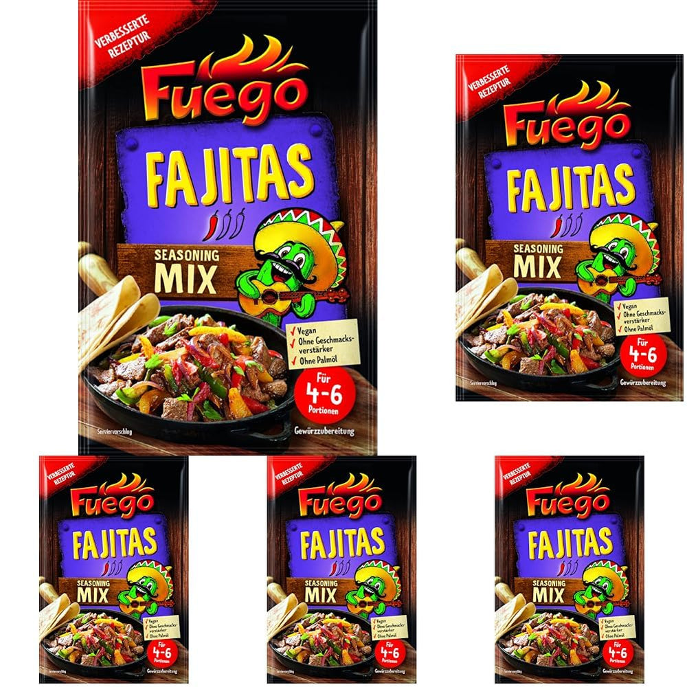 - Fajita-Gewürzmischung | 30 g im Beutel