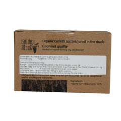 Bio-griechische schwarze Rosinen – Johannisbeeren, Packung mit 3 x 200 Gramm. Dehydrierte Produkte Naty Shop