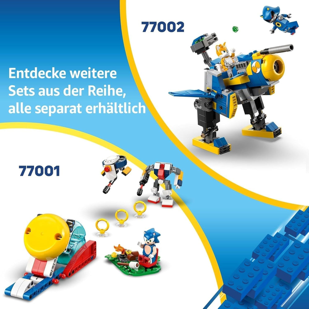 LEGO Sonic the Hedgehog Super Shadow Vs. Biolizard, Gamer-Spielzeug, Geschenk für Jungen und Mädchen, Sammelspielset für Kinder und Videospielfans, mit Charakterfiguren 77003 Bausets Besuchen Sie den LEGO-Store