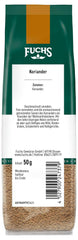 Fuchs Gewürze - Koriander gemahlen im recyclebaren Nachfüllbeutel - 50 g