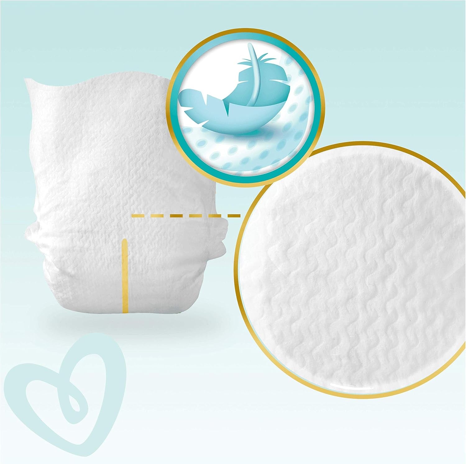 Pampers Premium Protection New Baby Windeln, Größe 1 (Neugeborene), 22 Stück