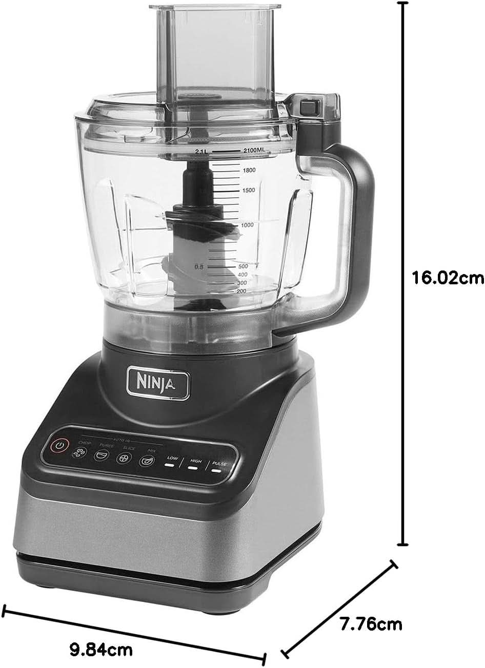 Küchenmaschine Auto-IQ-Technologie Ninja BN650EU, 850 W, 2,1 l, Schwarz Naty Shop