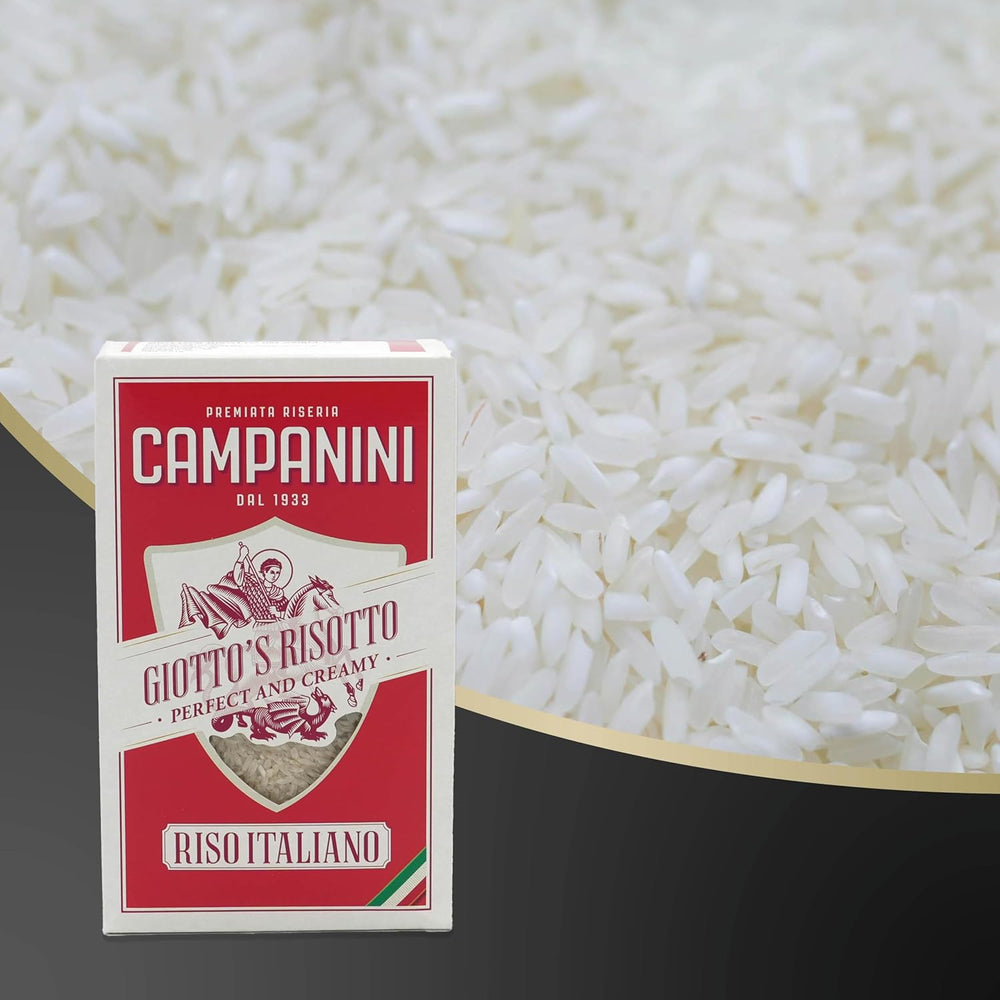 Originalreis für Risotto | Campanini-Reis für Risotto | 1000g | aus Italien | Risottos und Suppen