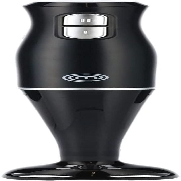 Masterchef Stabmixer, Pürierstab Mit Spritzschutz, Zauberstab Küchengerät, Elektrischer Mixstab Hand Blender Mit 2 Geschwindigkeiten, Eintauchfunktion, Spülmaschinenfeste Komponenten, 200W, Schwarz Kitchen Naty Shop Stabmixer (Essentials)
