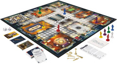 Joc de societate Cluedo Hasbro Gaming pentru copii cu vârsta de 8 ani și peste, joc Cluedo reproiectat pentru 2 până la 6 jucători, joc de detectivi și puzzle, joc de mister perfect pentru