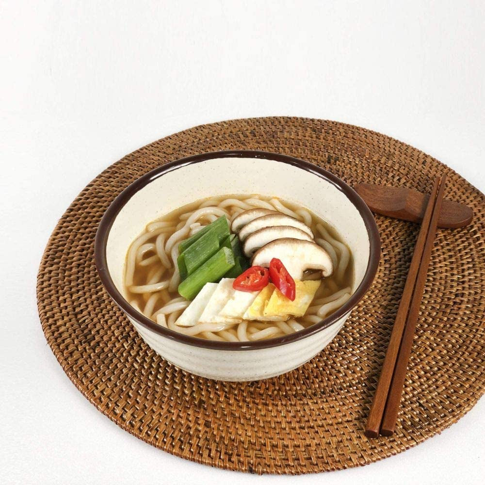 Allgroo Udon Instant Nudeln – Würzige Udon-Suppe, schnelle Zubereitung – Enthält 3 Portionen – 1 x 690 g