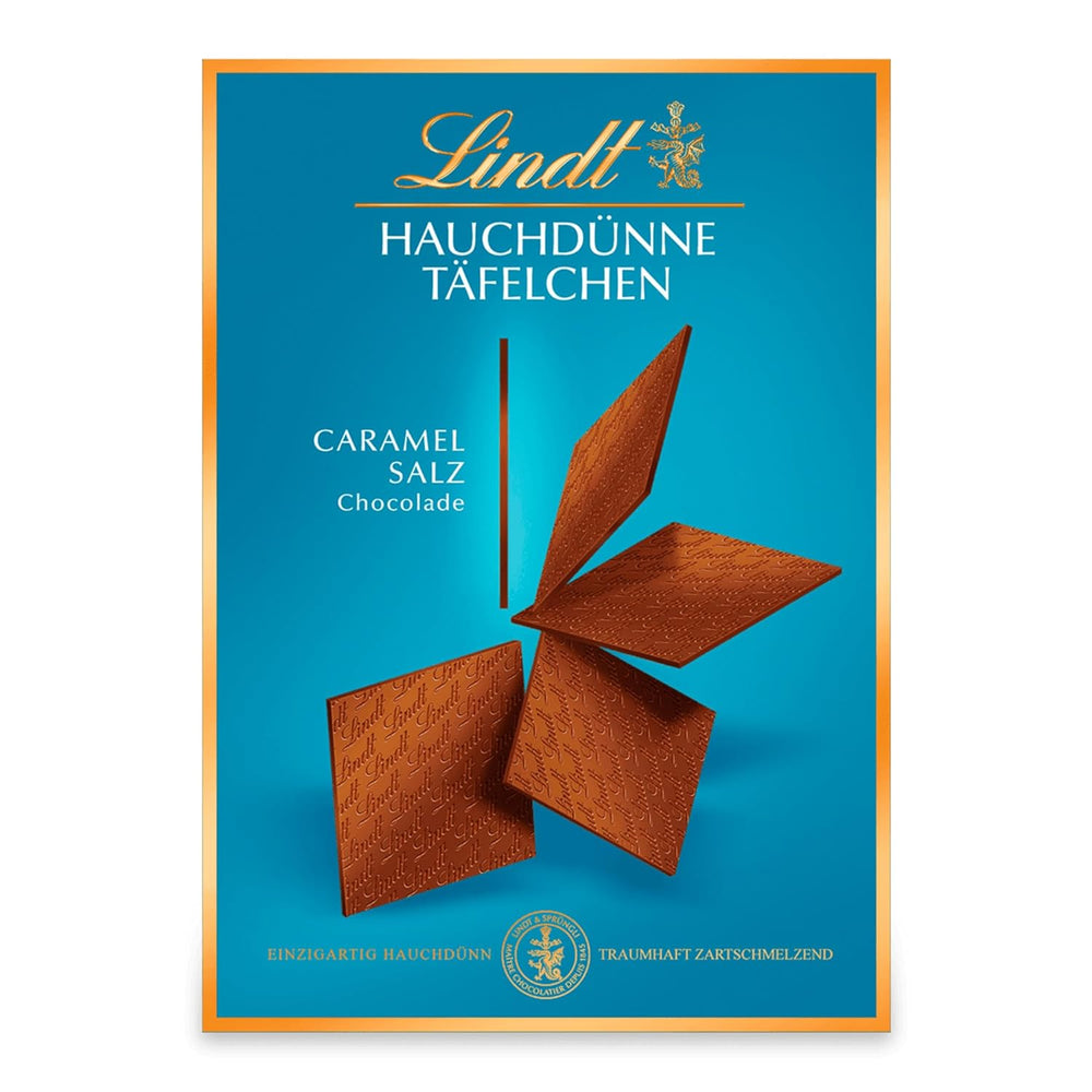Lindt Chocolate Ultradünne dunkle Schokoladenriegel | 125 g | Ultradünne Tafeln feinster dunkler Schokolade | Besonders dünn und fein | Schokoladengeschenk (1 Packung)