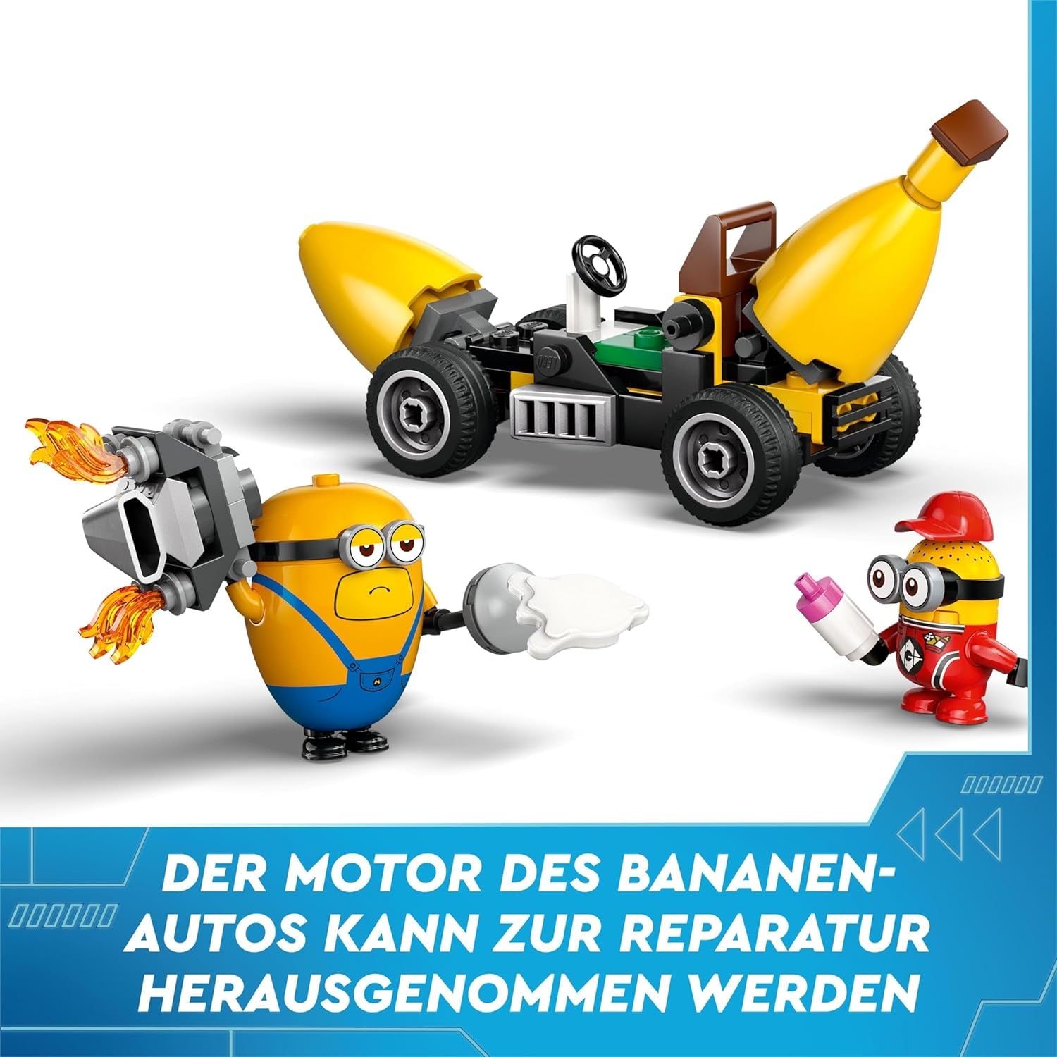 LEGO I – Simply Incorrigible 4 Minions und die Bananenmaschine Spielset für I – Simply Incorrigible 4 Kinderspielzeug-Minions, kreatives Geschenk für Jungen und Mädchen ab 6 Jahren, 75580 Bausets. Beuche den LEGO-Store