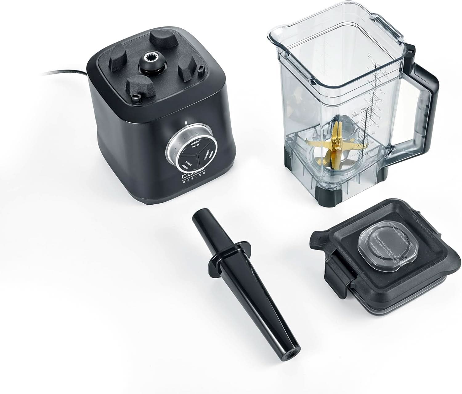 CASO Powerblender B 2000 – Profi Standmixer, 30.000 U/Min, 2000 Watt, Bruchsicherer Tritan-Mixbehälter (2 L), Bpa-Frei, Pulse-, Shake-, Smoothie-Funktion, 8-Fach Messer-System Mit Titanbeschichtung Kitchen Naty Shop