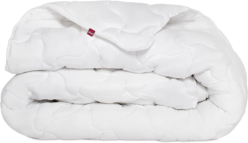 Abeil 1388 Bettdecke Topcool, dünn, Feuchtigkeitsregulierer, weiß, 240 x 260 cm Bettdecken und Steppdecken Naty Shop