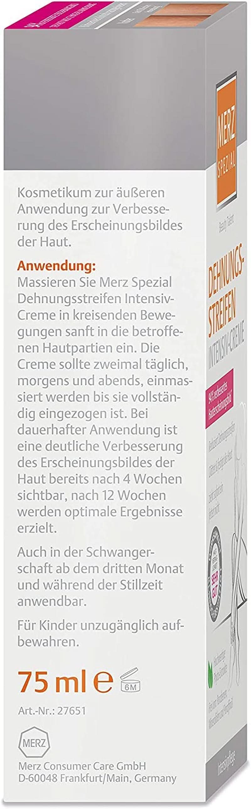 Merz Spezial, Intensivcreme gegen Dehnungsstreifen, 75 ml Kosmetik und Beauty Naty Shop