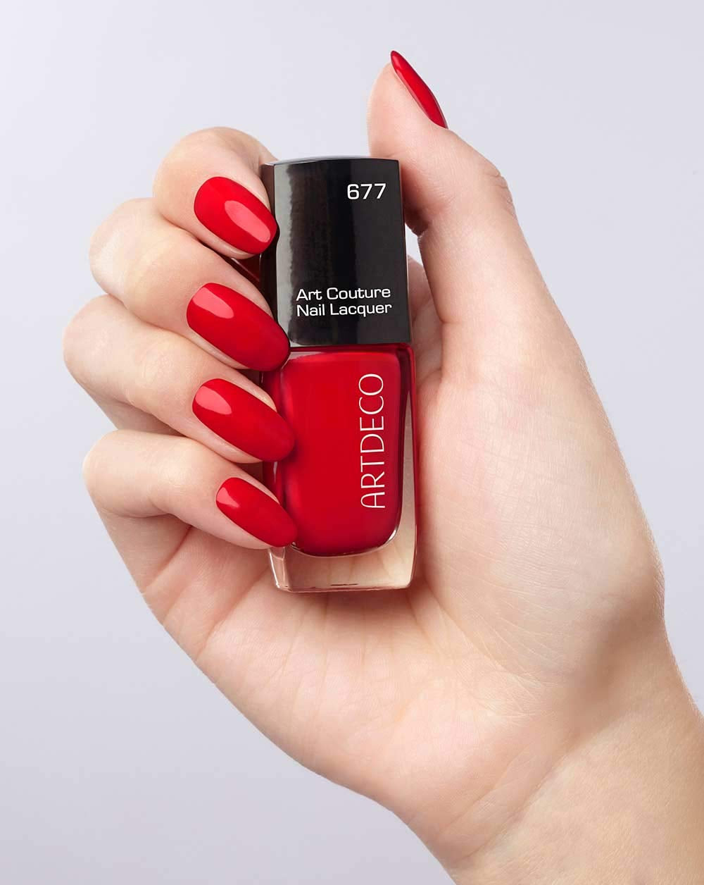 Artdeco Art Couture Nagellack – Langanhaltender, schnell trocknender roter Nagellack – 1 x 10 ml