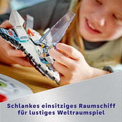 LEGO City Raumschiff, Space-Shuttle-Weltraumspielzeug zum Bauen für Kinder, Jungen und Mädchen ab 6 Jahren, Set mit Astronautenfigur 60430 Bausets Besuchen Sie den LEGO-Store