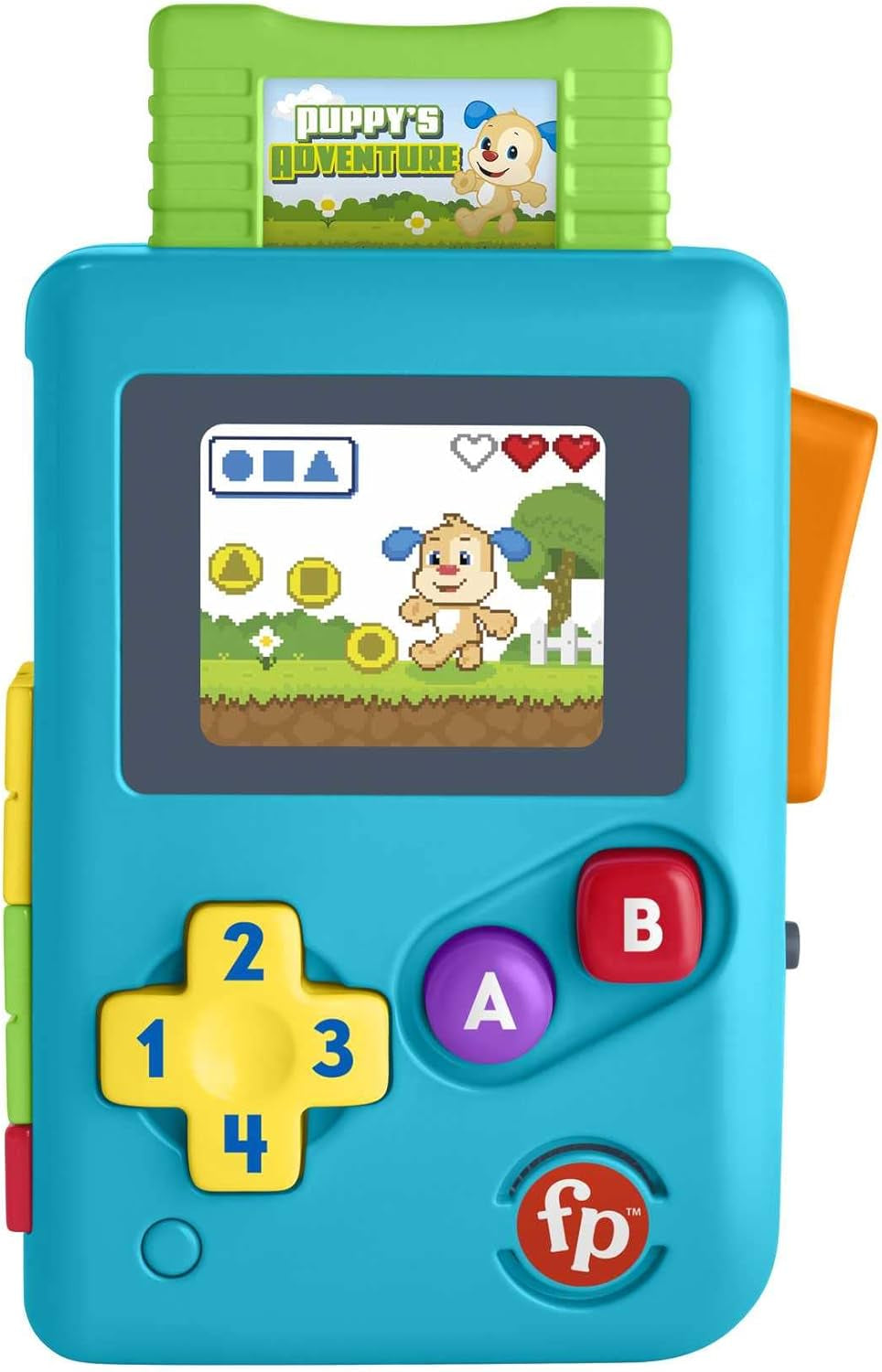 Fisher-Price HBC86 - Learning fun Lil' Gamer, jucărie muzicală de învățare și activitate, versiunea în limba germană, pentru bebeluși și copii mici de la 6 la 36 de luni Jucarii Bebe Naty Shop Spania Nu se aplică