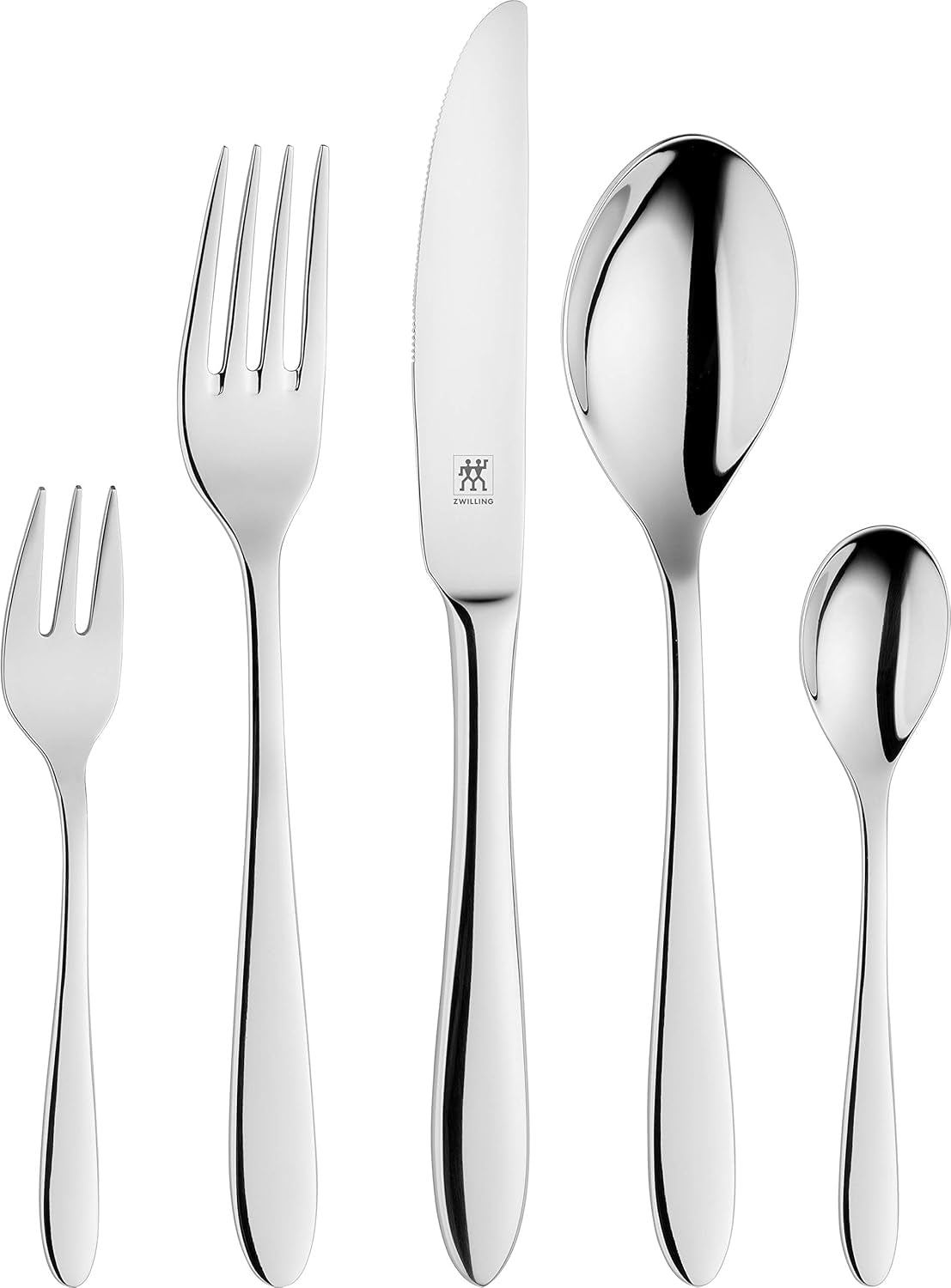 ZWILLING Set de tacâmuri Style, 30 piese, pentru 6 persoane, oțel inoxidabil 18/10 Bucatarie Naty Shop Standard 60 Tlg.
