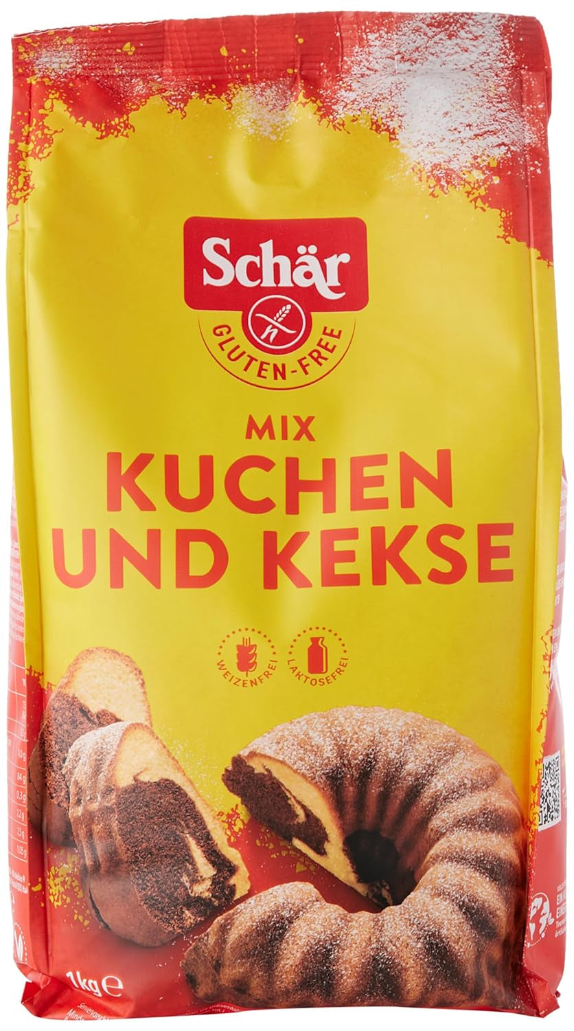 Mix C - Kuchen & Kekse Backmischung Glutenfrei 1Kg, 10Er Pack Amestec pentru copt si gatit Naty Shop