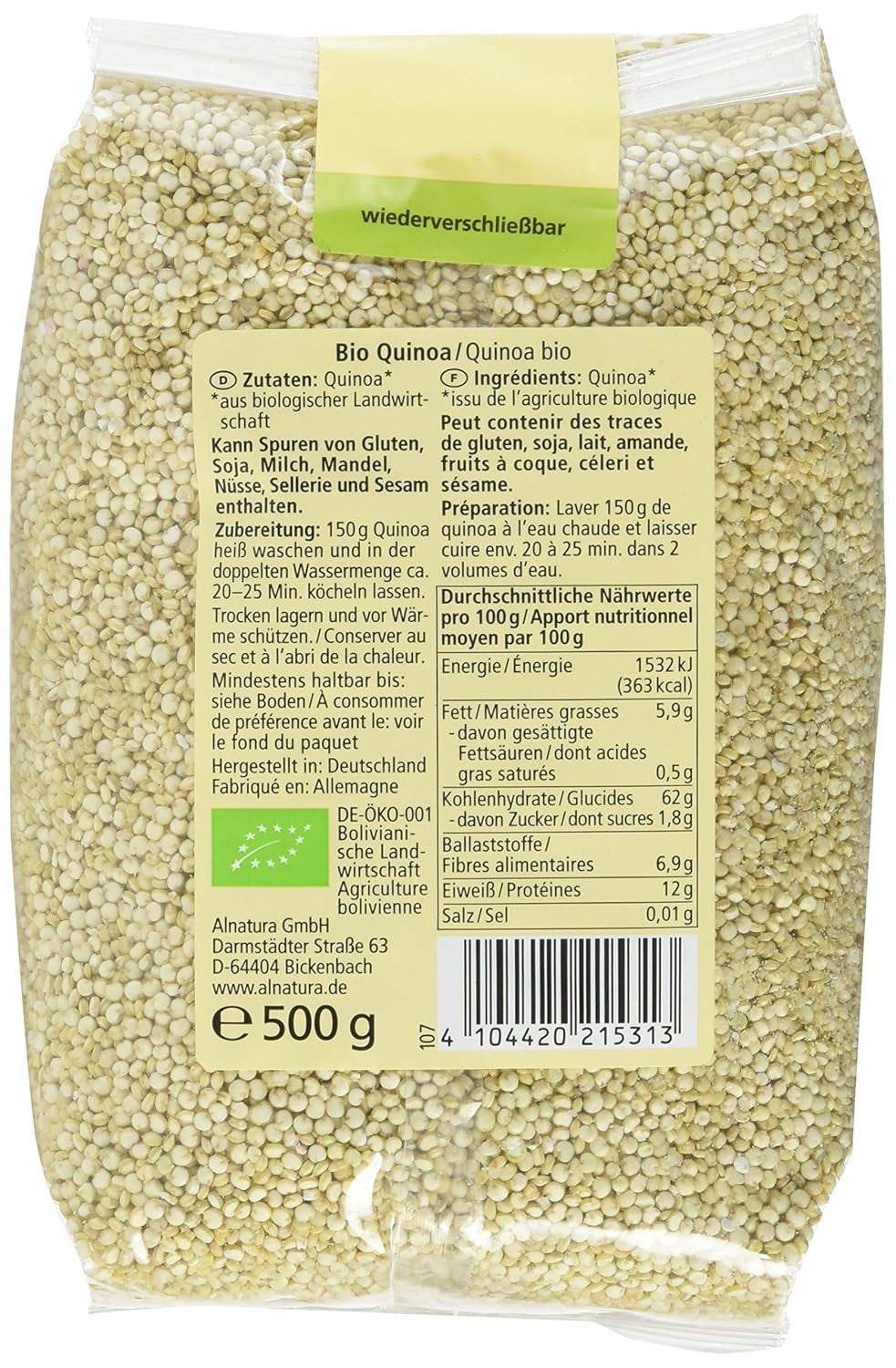 Bio-Quinoa, 500g