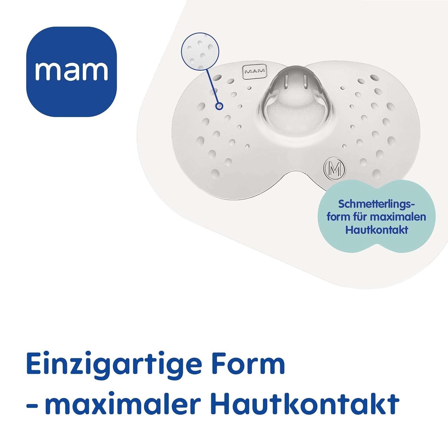 MAM Stillhütchen Größe S (Ø 17 Mm) Im 2Er-Set, Extra Weiche Brusthütchen Zum Schutz Beim Stillen, Brustwarzenschutz Für Maximalen Hautkontakt Zwischen Mutter Und Kind Accessories Food and Breastfeeding Bebe Naty Shop