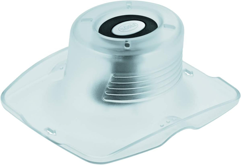 RÖSLE Gourmethobel Hochwertiger Hobel für Trüffel, feine Pilze, Parmesan, Radieschen, dünne Scheiben, Edelstahl 18/10 Schäler RÖSLE Gemüseständer