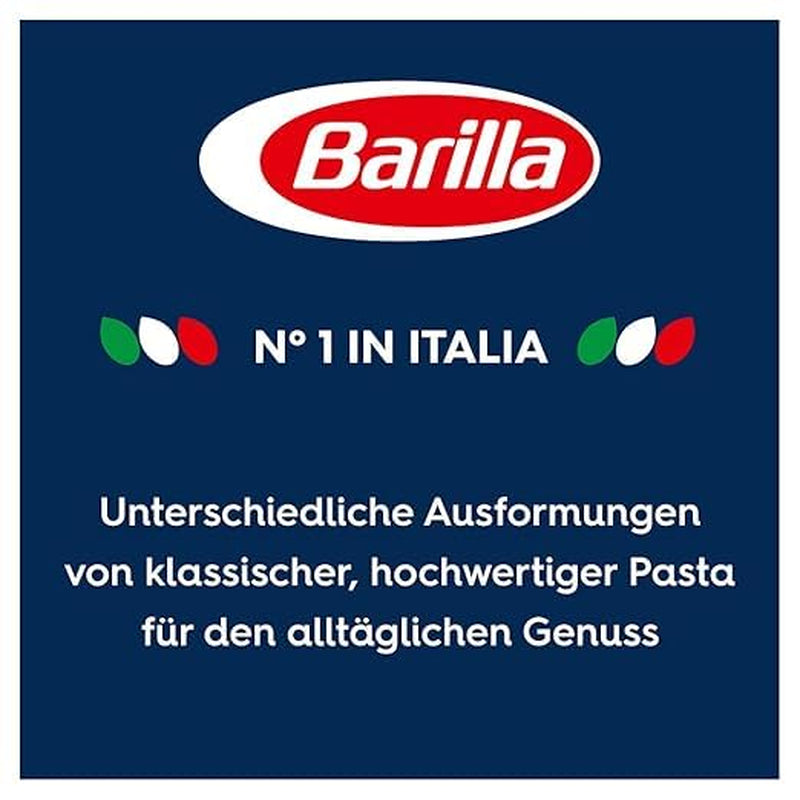 Pasta Barilla Classic Penne Rigate Nr. 73 aus hochwertigem Hartweizen, immer al dente (1 x 500 g)