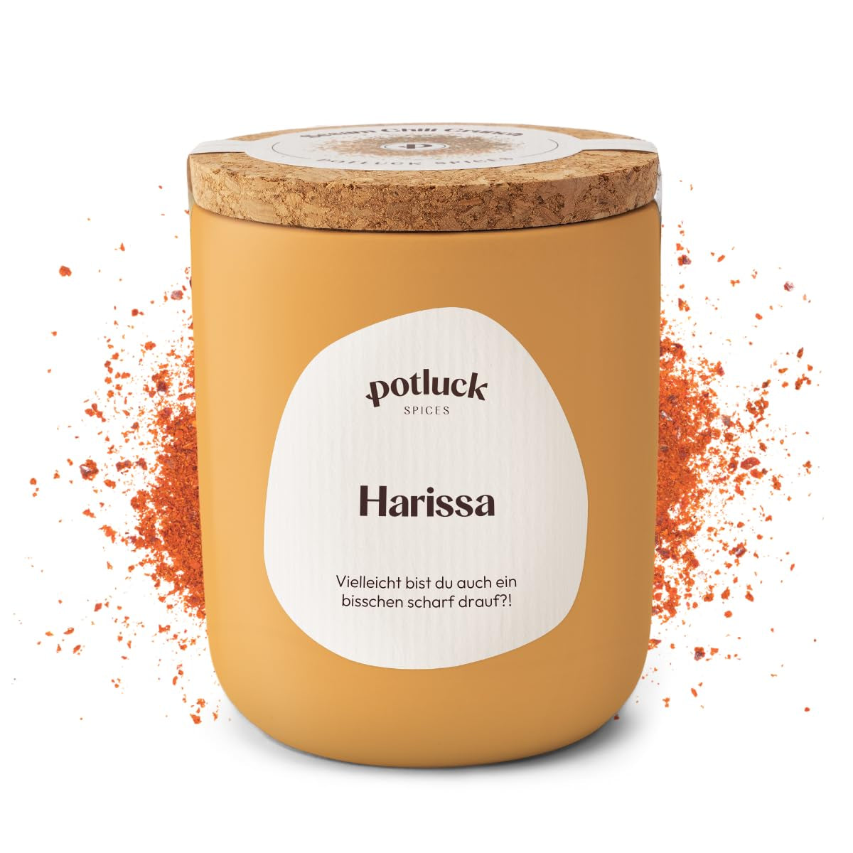 Potluck | Umami Crunch | Würzmischung im Keramiktopf | 75 g | Vegan, glutenfrei und mit natürlichen Zutaten