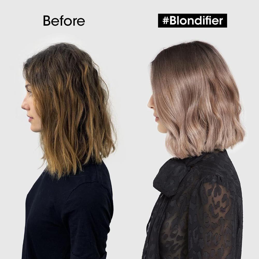 L'Oréal Professionnel | Mască hrănitoare pentru păr blond și decolorat, extract de fructe de Açai, Serie Expert, mască blondă Masca de par Naty Shop