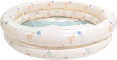Miniland – Aufblasbares Babybecken 100 cm, kompaktes und sicheres rundes Babybecken