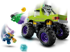 LEGO – Marvel Hulk Truck Vs. Thanos – Superhelden-Bauspielzeug – Avengers-Fahrzeug und Minifiguren – Monstertruck für Megaspaß – Geschenk für Jungen und Mädchen ab 7 Jahren – 76312 Bausets Besuchen Sie den LEGO-Store