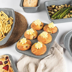 Salzbehälter, Backbleche, verschiedene Formen und Größen, grau Formen und Backbleche Naty Shop