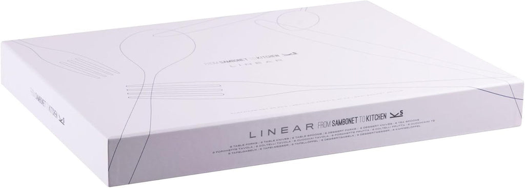 Sambonet 52513-83 Tacâmuri 36 piese, Oțel inoxidabil Bucatarie Naty Shop