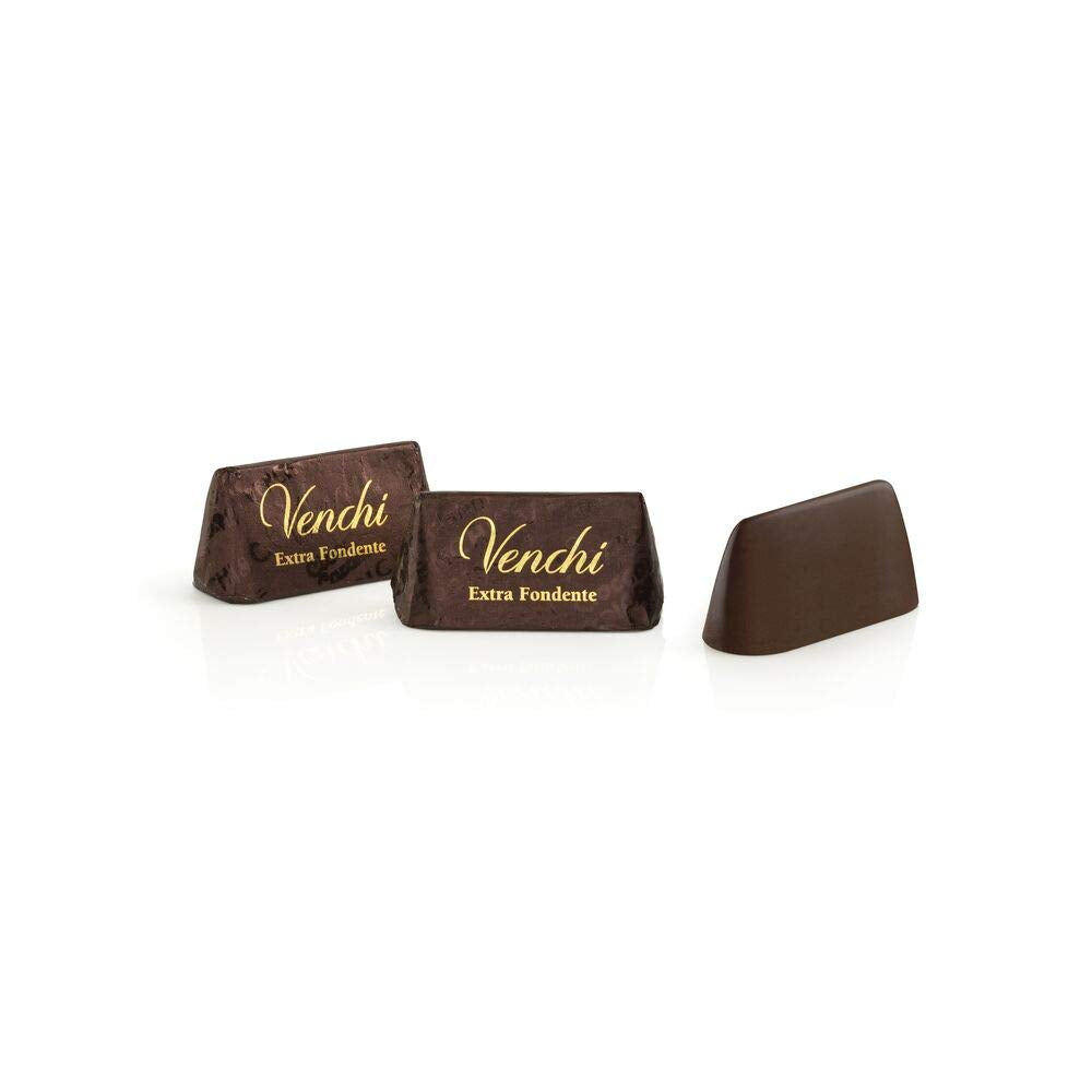 Dunkle Schokoladenpralinen, glutenfrei, Extra Venchi Gianduiotti in Großpackung 1 kg Pralinen Naty Shop