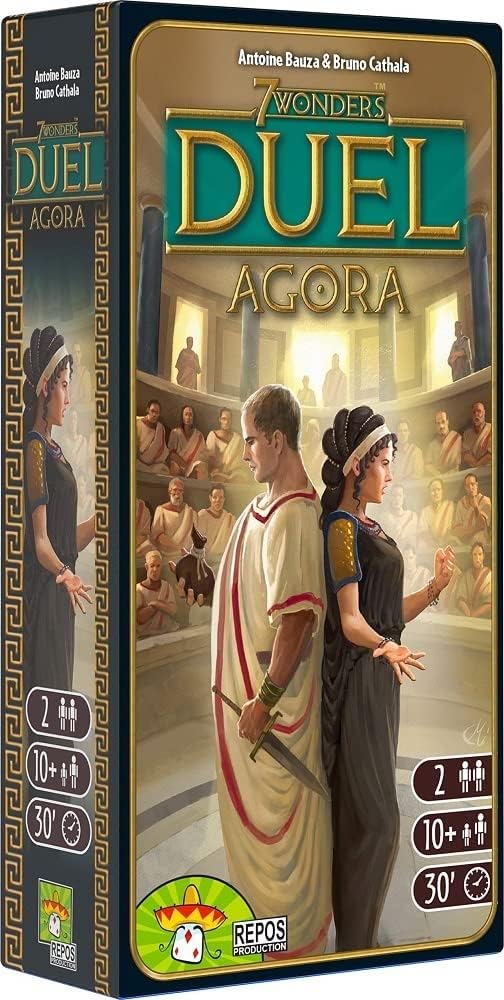 Asmodee 7 Wonders Duel, Grundspiel, Kennerspiel, Strategiespiel, 2 Spieler, ab 10 Jahren, 30 Minuten, deutsch