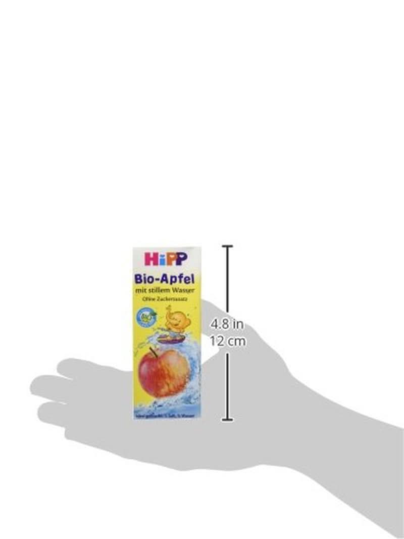Hipp Bio-Apfelsaft mit klarem Wasser, 15er Pack (15 x 200 ml) Mutter und Kind Naty Shop